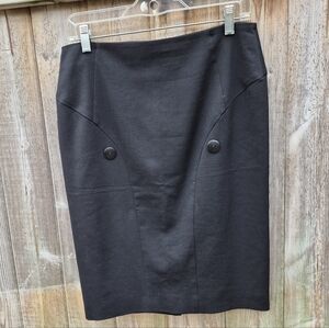 Emporio Armani Black Pencil Skirt